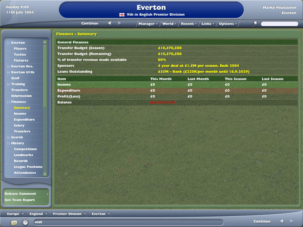 download football manager 2005